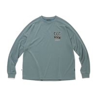CITY COUNTRY CITY x Marmot_FEEL UP  L/S T-SHIRT_GREEN