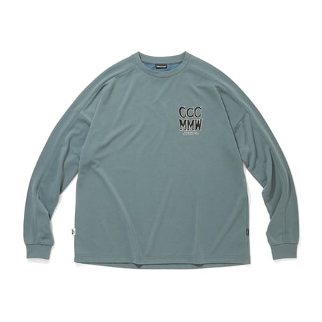 CITY COUNTRY CITY x Marmot_FEEL UP  L/S T-SHIRT_GREEN