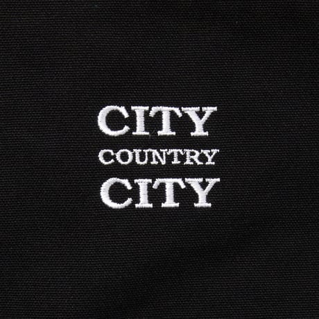 ARCHIVE SALE_CANVAS ZIP UP JACKET_BLACK