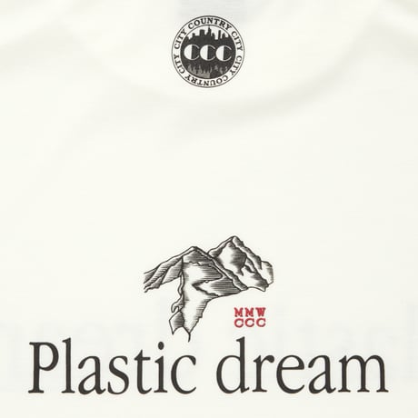 MMWCCC T-SHIRT_PLASTIC DREAM_WHITE