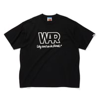 CITY COUNTRY CITYx WAR_COTTON POCKET T-SHIRTS_WHY CAN'T WE BE FRIENDS? 001_BLACK