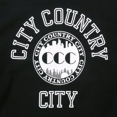 ARCHIVE SALE_Cotton Sweat Shirt_College Logo_Black