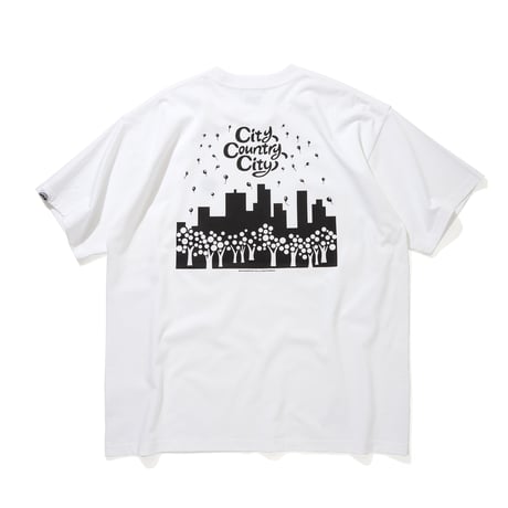 Embroidered Logo Cotton T-shirt_Park_WHITE