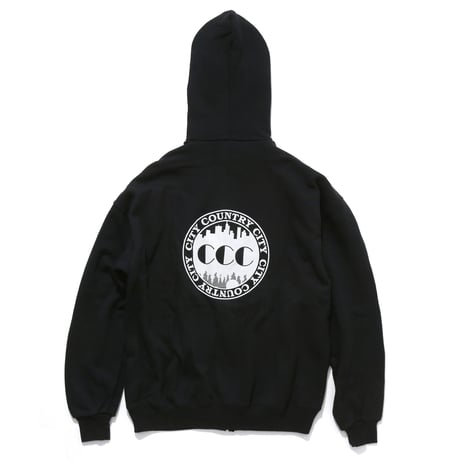 80-00'S PLAIN ZIP UP HOODIE DEAD STOCK #17