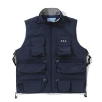 ARCHIVE SALE_Embroidered Logo 2way Nylon Vest