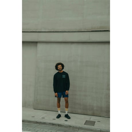 COTTON L/S T-SHIRT_CITY COUNTRY CITY_BLACK