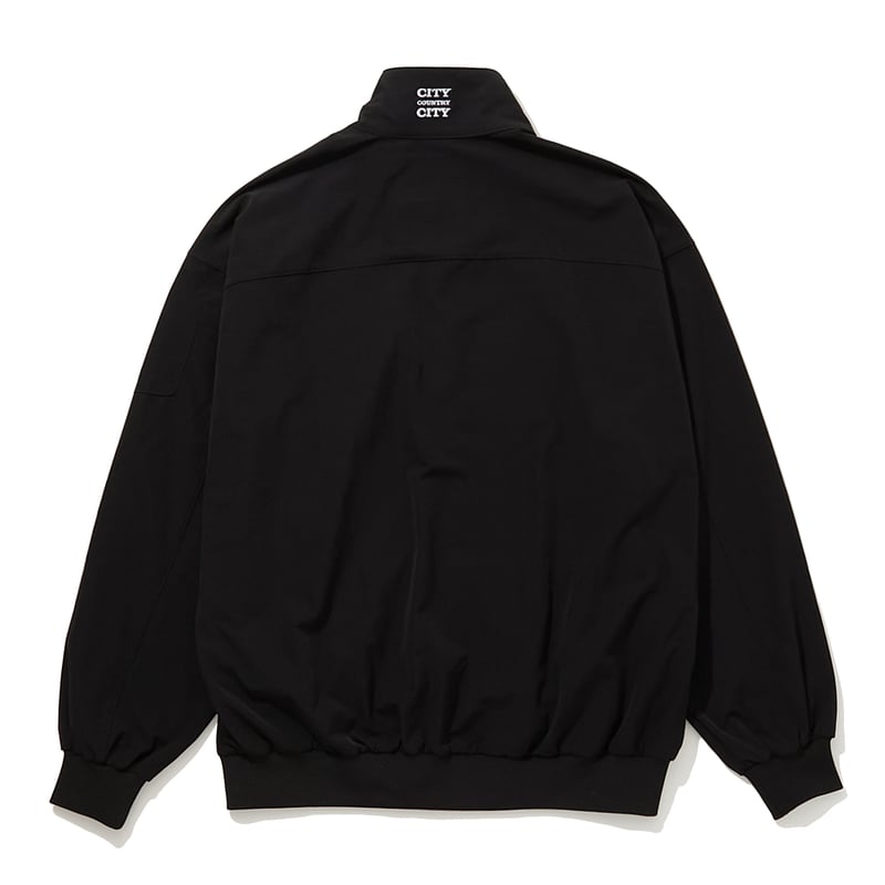 Embroiderd Logo Storech Nylon Jacket_Black | C