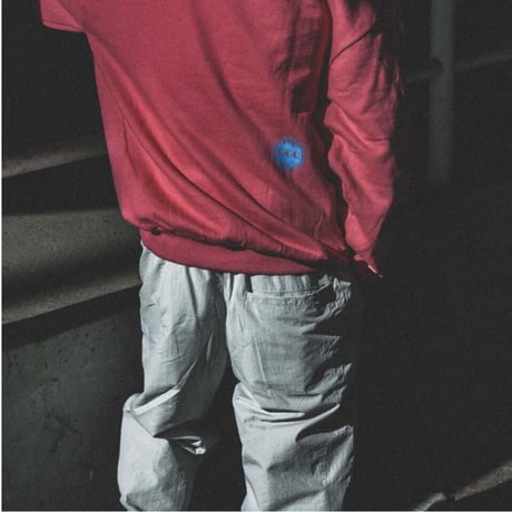 EMBROIDERED LOGO NYLON PANTS