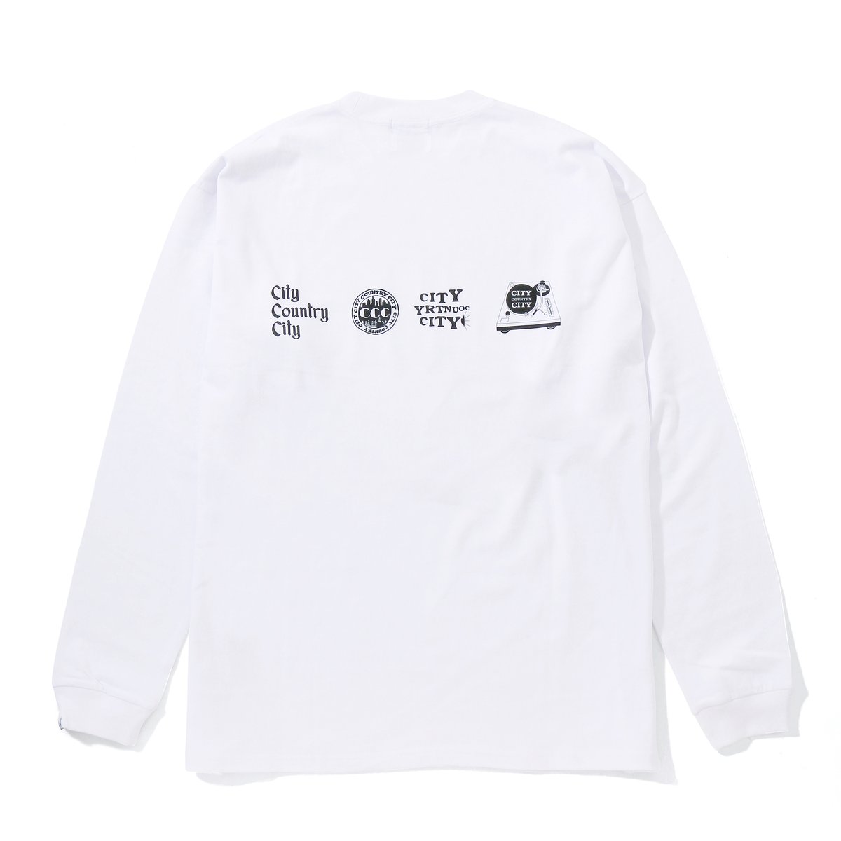 Cotton L/s T-shirt_Sound City Country City_Whit Cotton L/s T-shirt_Sound City Country City_Whit