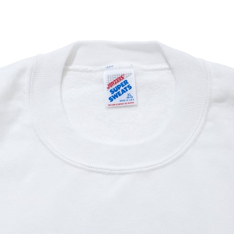 EMBROIDERED LOGO  DEADSTOCK SWEATSHIRT_CCC+C_WHITE#2