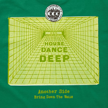 Cotton T-shirt_HOUSE,DANCE,DEEP_GREEN