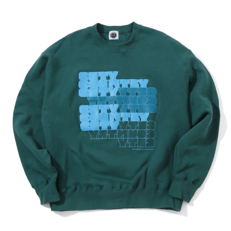ARCHIVE SALE_COTTON SWEATSHIRT_CITY COUNTRY CITY_GREEN