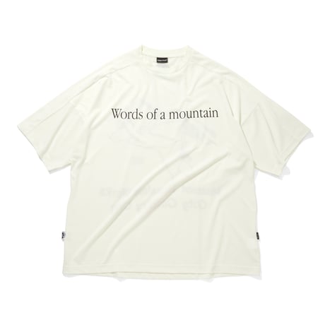 CITY COUNTRY CITYx Marmot_MMWCCC EVERYWHERE T-SHIRT_WORDS OF MOUNTAIN_WHITE