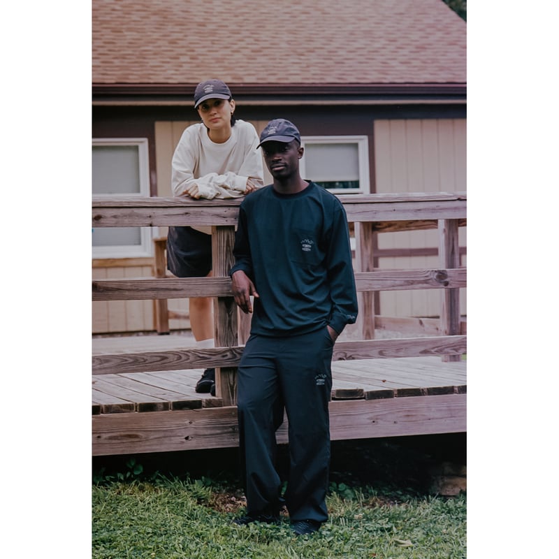 CCCxKEEN NYLON STRAIGHT PANTS | CITY COUNTRY CITY