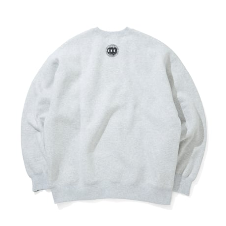 EMBROIDERED LOGO SWEATSHIRT_CCCC_AH GRAY
