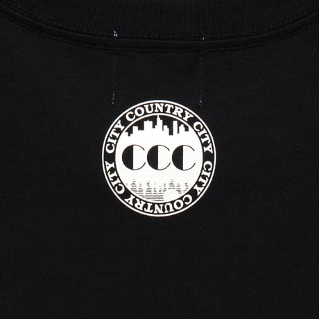 EMBROIDERED LOGO COTTON S/S T-SHIRT_CCCC_BLACK