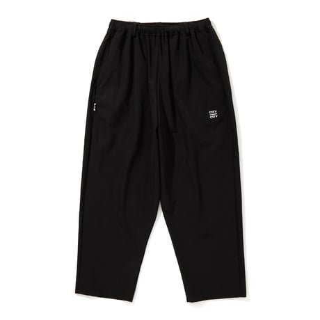 Embroiderd Logo Strech Easy Pants_Black