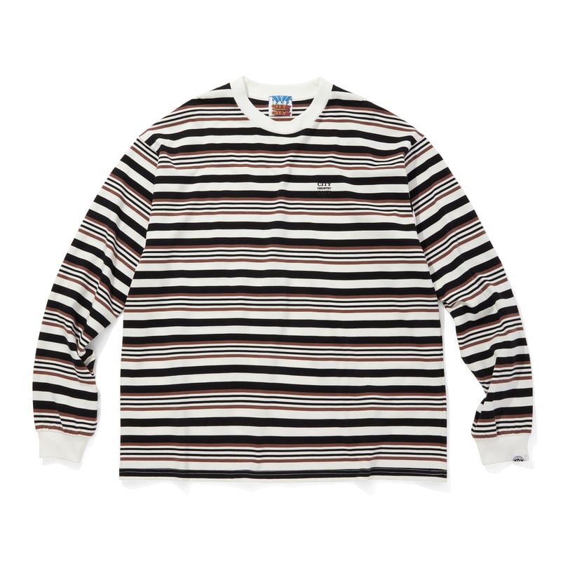 LIBEIRO グレー ロゴ入り 長袖カットソー S セール】LOGOS/ロゴス ワンポイントロゴ ロンT 長袖Tシャツ