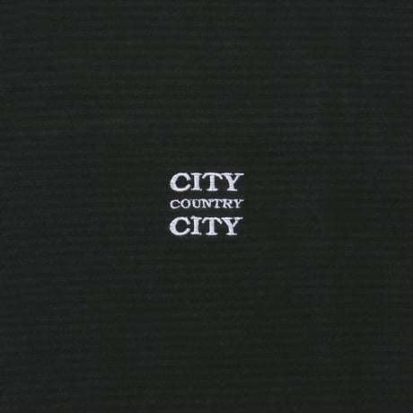 Embroidered Logo Overdye Boder T-shirt