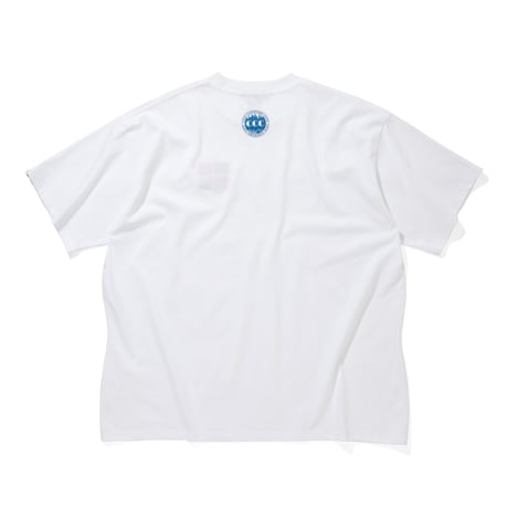 EMBROIDERED LOGO COTTON T-SHIRT_CCCC_WHITE