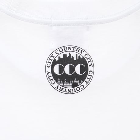 CITY COUNTRY CITY x WAR_COTTON T-SHIRTS_ARTWORK BY MANKEY_WHITExBLACK