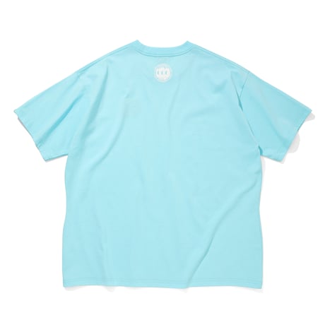 EMBROIDERED LOGO COTTON S/S T-SHIRT_CCCC_BLUE