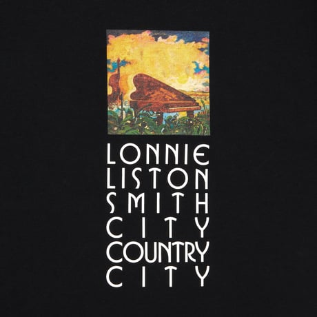 CITY COUNTRY CITY x LONNIE LISTON SMITH_COTTON T-SHIRT_EXPANSIONS_BLACK