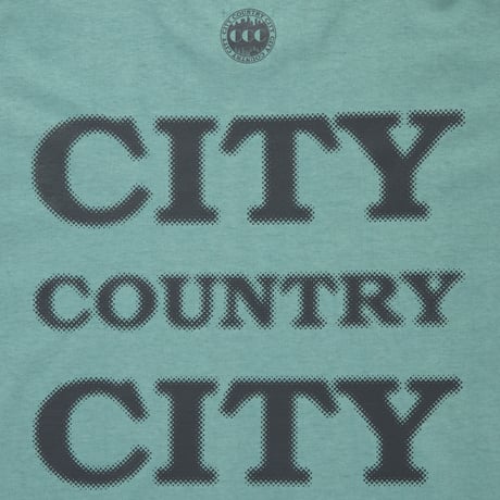COTTON L/S T-SHIRT_CITY COUNTRY CITY_GREEN