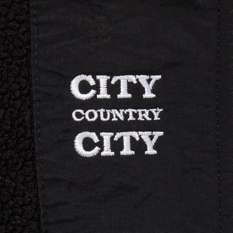 CITY COUNTRY CITY x OLDPARK＿FLEECE MA-1_BLACK#3