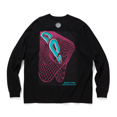 COTTON L/S T-SHIRT_Another Side_BLACK