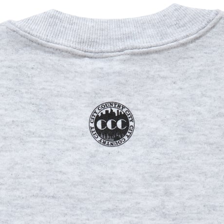 EMBROIDERED LOGO  DEADSTOCK SWEATSHIRT_CCC+C_AH GRAY#1