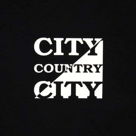 COTTON L/S T-SHIRT_CITY COUNTRY CITY_BLACK