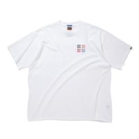 EMBROIDERED LOGO COTTON T-SHIRT_CCCC_WHITE