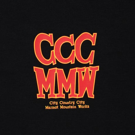 CITY COUNTRY CITY x Marmot_MMWCCC FEEL UP  L/S T-SHIRT_BLACK