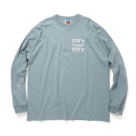 Cotton L/s T-shirt_City Country City_Deep Blue