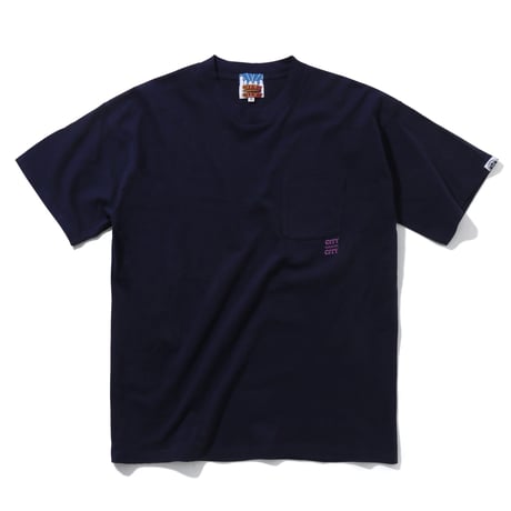 Embroidered Logo Cotton Pocket T-shirt