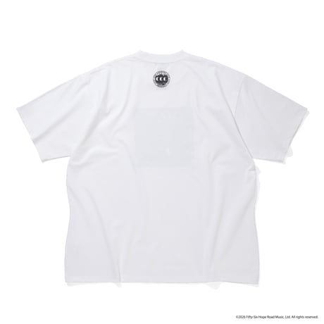 CITY COUNTRY CITY x BOB MARLEY_COTTON T-SHIRT_LIVE!_WHITE