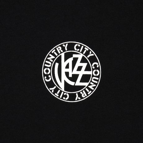 COTTON T-SHIRT_CITY COUNTRY CITY JAZZ_BLACK