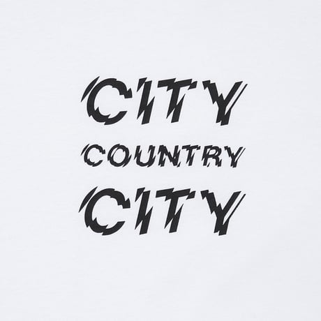 Cotton T-shirt_City Country City_White