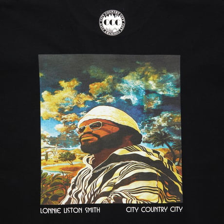 CITY COUNTRY CITY x LONNIE LISTON SMITH_COTTON T-SHIRT_EXPANSIONS_BLACK