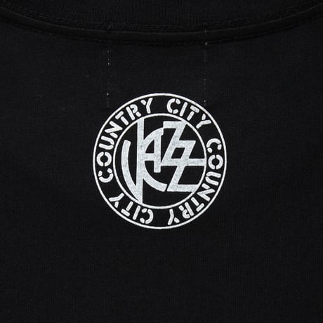 COTTON T-SHIRT_CITY COUNTRY CITY JAZZ PIANO_BLACK