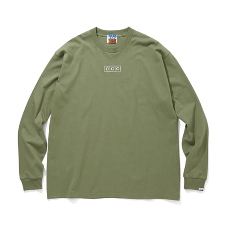 ARCHIVE SALE_EMBROIDERED LOGO COTTON L/S T-SHIRTS_CCC _OD