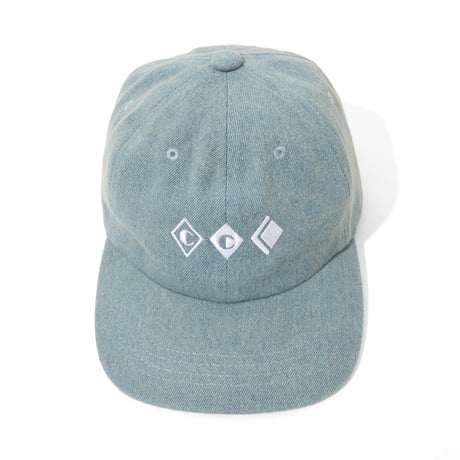 Embroidered Logo Denim Cap_City Country City_Light Blue