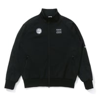 Embroiderd Logo  Switching Track Jacket_Black