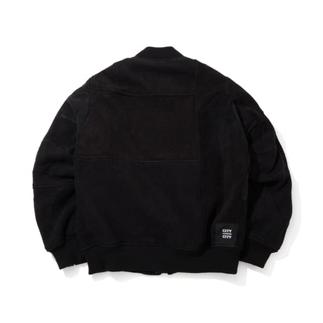 CITY COUNTRY CITY x OLDPARK＿FLEECE MA-1_BLACK#1