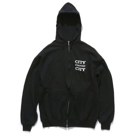 80-00'S PLAIN ZIP UP HOODIE DEAD STOCK #17