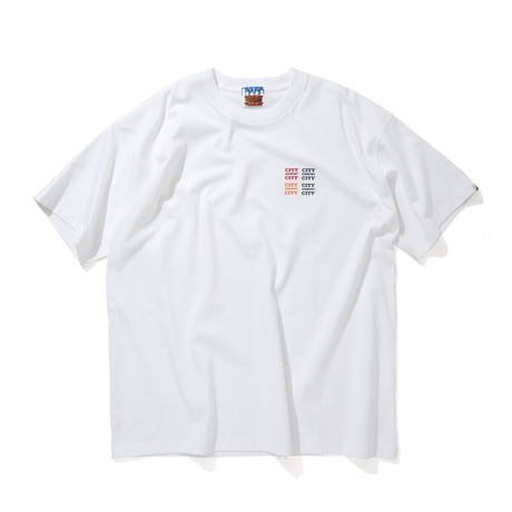 Embroidered Logo Cotton T-shirt_CCCC_WHITE