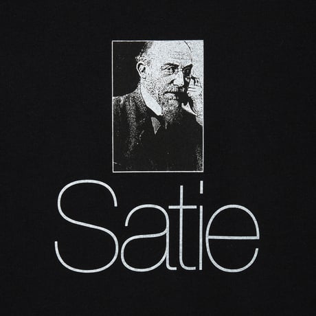 COTTON T-SHIRTS_CITY COUNTRY CITY JAZZ_Satie_BLACK