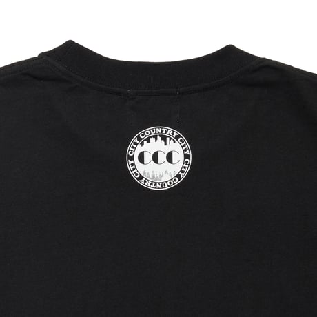 CITY COUNTRY CITY x FRANCOIS K_COTTON T-SHIRT_ARTWORK BY MANKEY_BLACK