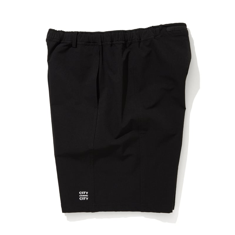 Strech Easy Short Pants_Black | CITY COUNTRY CITY Strech Easy Short Pants_Black | CITY COUNTRY CITY